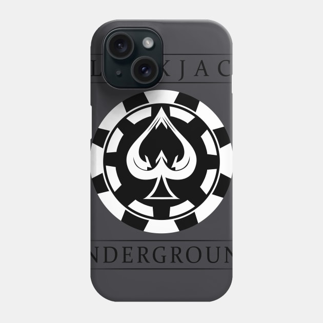 Blackjack Underground Logo Phone Case by blackjackunderground