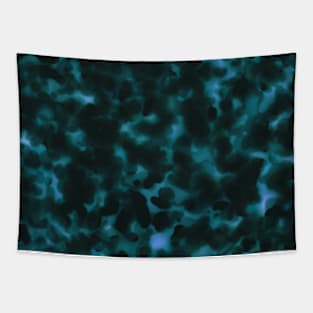 Tortoise Shell Teal Classy Animal Pattern Tapestry