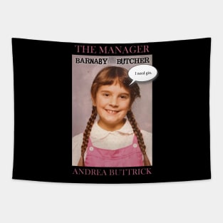 Andrea Buttrick: The Manager Tapestry