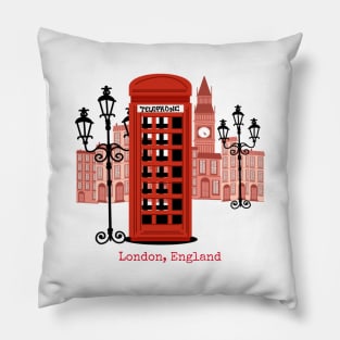 London England Pillow