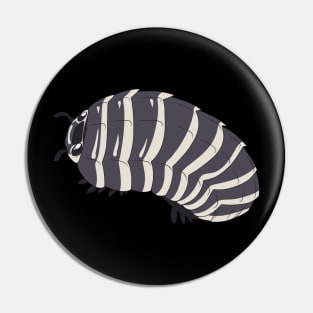 Zebra Isopod Pin