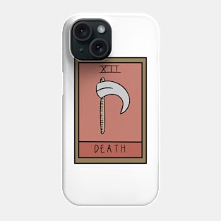 death tarot card Phone Case