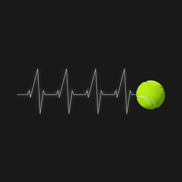 Tennis Heartbeat by Karonja