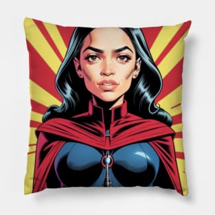 THE SQUAD- ALEXANDRIA OCASIO-CORTEZ 3 Pillow