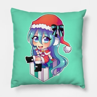 VOCALOID Hatsune Miku Chibi Christmas version Pillow