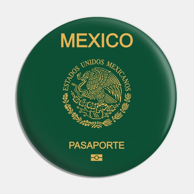 Mexico Passport Cover Pin