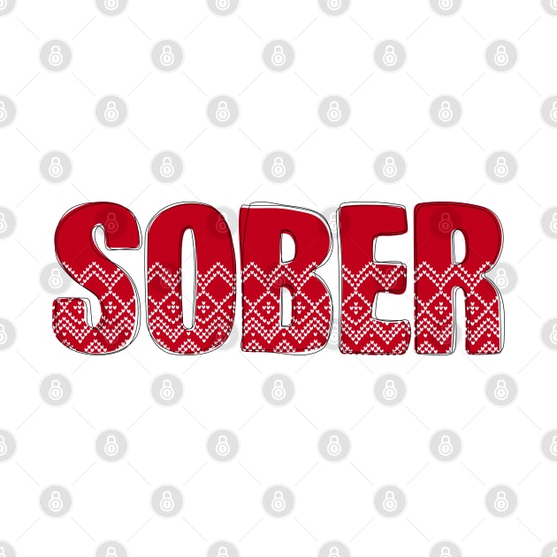 Sober Christmas, Holiday Sobriety, NA AA 12 Step by WaBastian