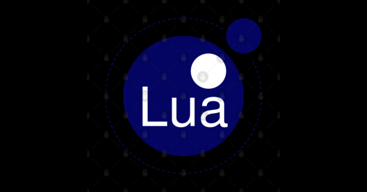 Lua Logo - Lua - Sticker | TeePublic