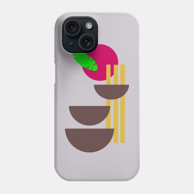 Abstract Shapes Phone Case by Janremi