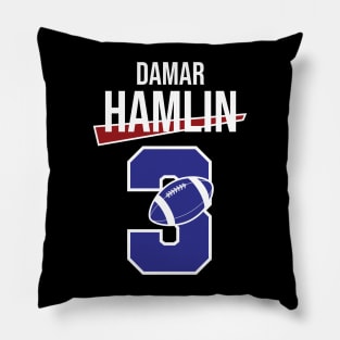 Damar hamlin is 3 Pillow