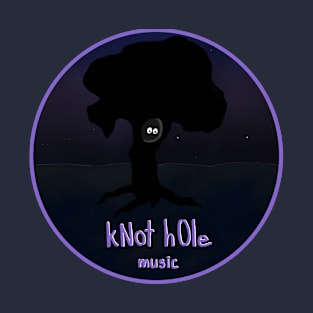 Knot Hole Music Night Tree T-Shirt