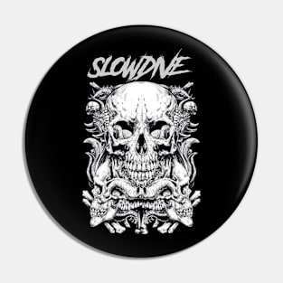 SLOWDIVE BAND MERCHANDISE Pin