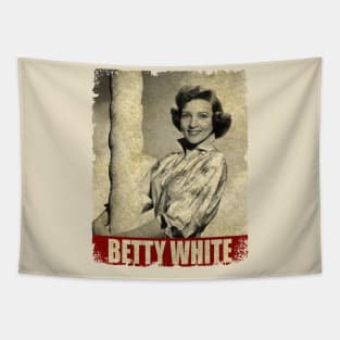 Betty White - NEW RETRO STYLE Tapestry