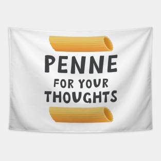 Funny Pasta Food Pun Tapestry