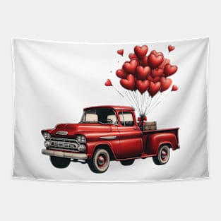 Valentine Truck Tapestry