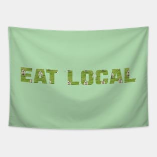 EAT LOCAL ... Mutton Tapestry