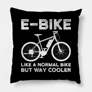 E-Bike Like a Normal Bike But Way Cooler Electric Bike Pillow