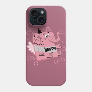 Happy the Birthday Elephant Phone Case