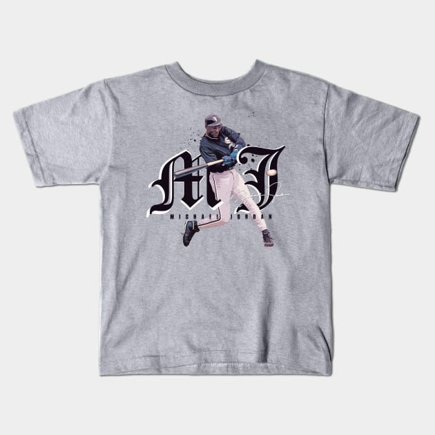 Michael Jordan Baseball - Michael Jordan Chicago White Sox - Kids T-Shirt