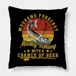 Musky Fishing Pillow