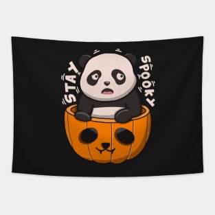 Stay Spooky Panda Tapestry