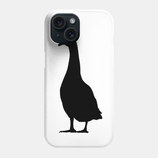 Goose Black Silhouette Animal Pet Cool Style Phone Case