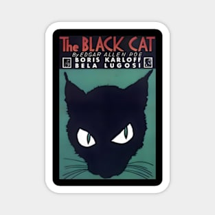 The Black Cat by Edgar Allen Poe Magnet