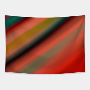 RED BLACK GREEN ABSTRACT TEXTURE Tapestry