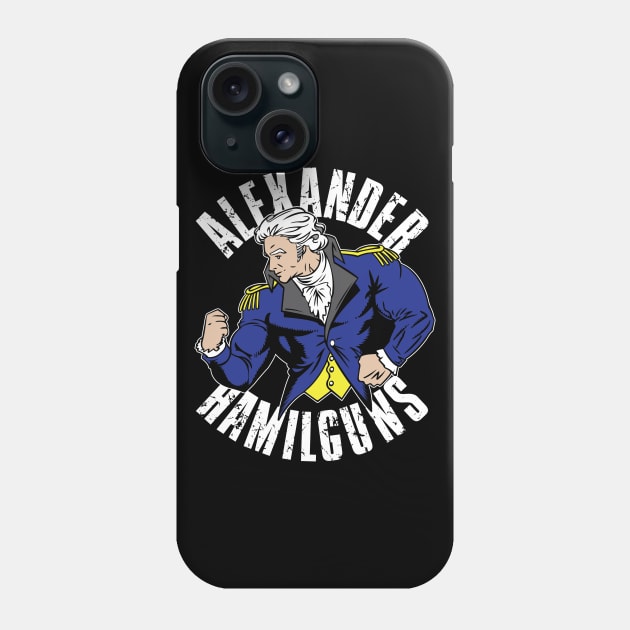 Alexander Hamilguns Phone Case by myoungncsu