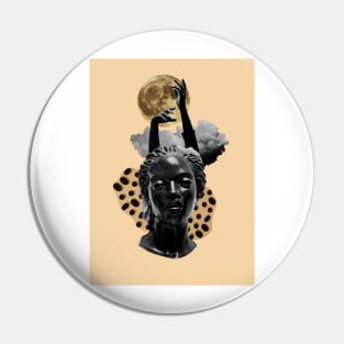 Psyche Collage Pin