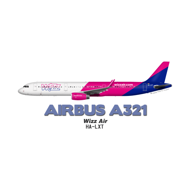 Airbus A321 - Wizz Air by TheArtofFlying