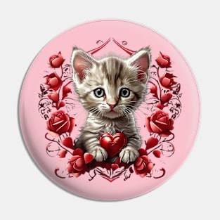 Love Cat Pin