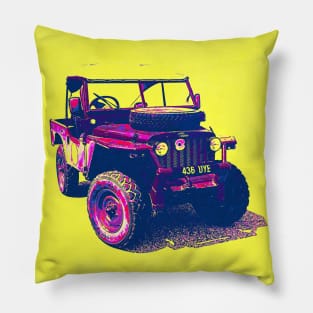 1955 Land Rover - Mavis Pillow