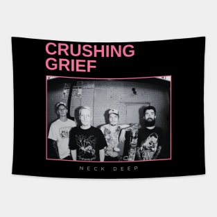 crushing grief - vintage minimalism Tapestry