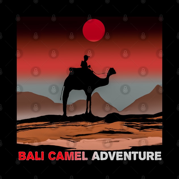 Bali Camel Adventure vintage travel asia by cetoystory