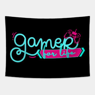 Gamer for life Tapestry