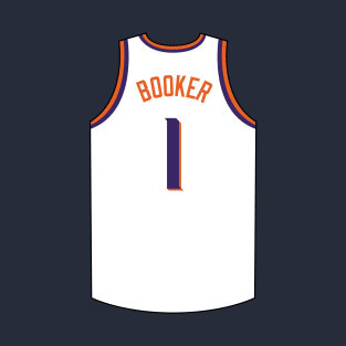 Devin Booker Phoenix Jersey Qiangy T-Shirt