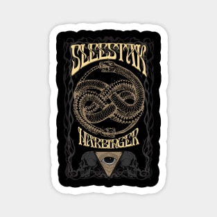 SLEESTAK- Harbinger - Ouroboros Design Doom Metal Magnet