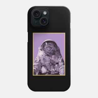 Funny Cat Astronaut Phone Case