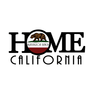 HOME Huntington Beach (long text) T-Shirt