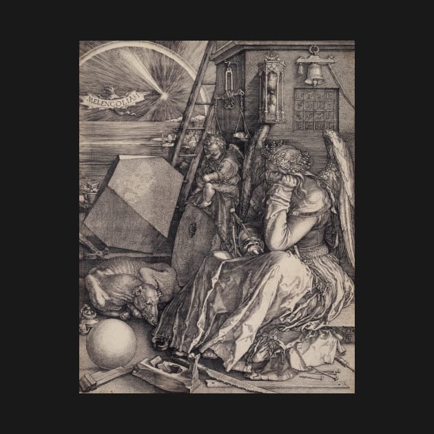 Melancolia I by Albrecht Durer by Classic Art Stall