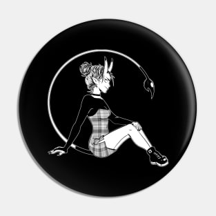 DemonGirl Pin