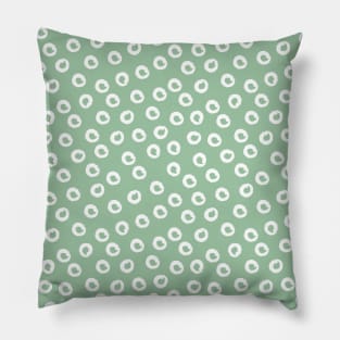 Random circle spots Pillow