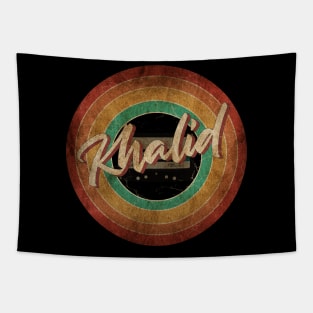 Khalid Vintage Circle Art Tapestry