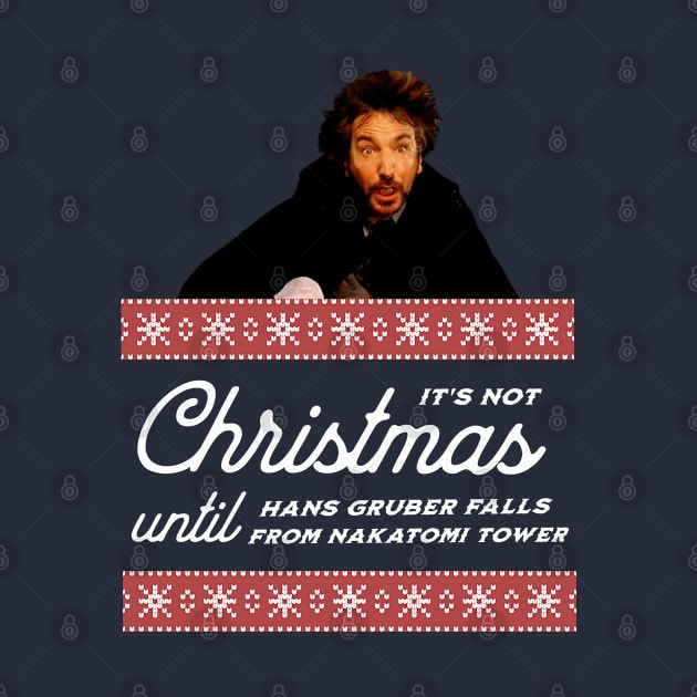 It's not Christmas until Hans Gruber falls from Nakatomi tower by BodinStreet