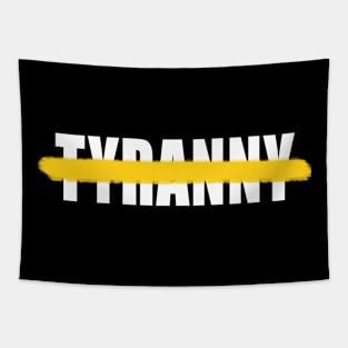 No Tyranny -- 2019 Hong Kong Protest Tapestry