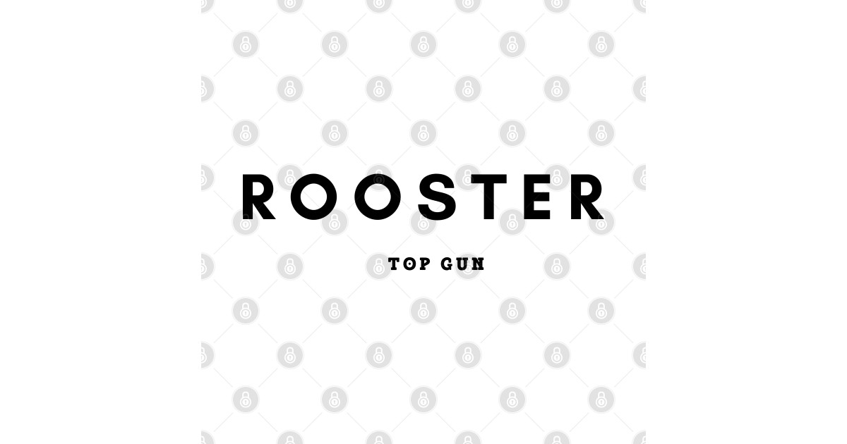 Rooster Top Gun Rooster Top Gun Tank Top TeePublic