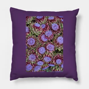 Flowering Artichokes Pillow