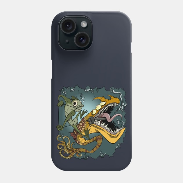 Deep Sea Rodeo Phone Case by westinchurch