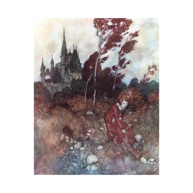 The Wind's Tale by Edmund Dulac by vintage-art